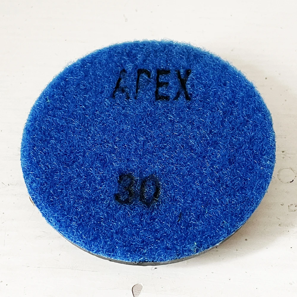 1Pc 3 Inch 80mm Epoxy Cured Floor Concrete Cement Refurbishment Polishing Diamond Grinding Block Grinding Disc Polishing Pad