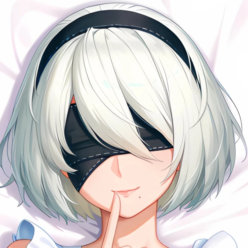Dakimakura Anime Pillowcase 2B Girl Double-sided Print Life-size Body Pillow Cover Bedding Gifts