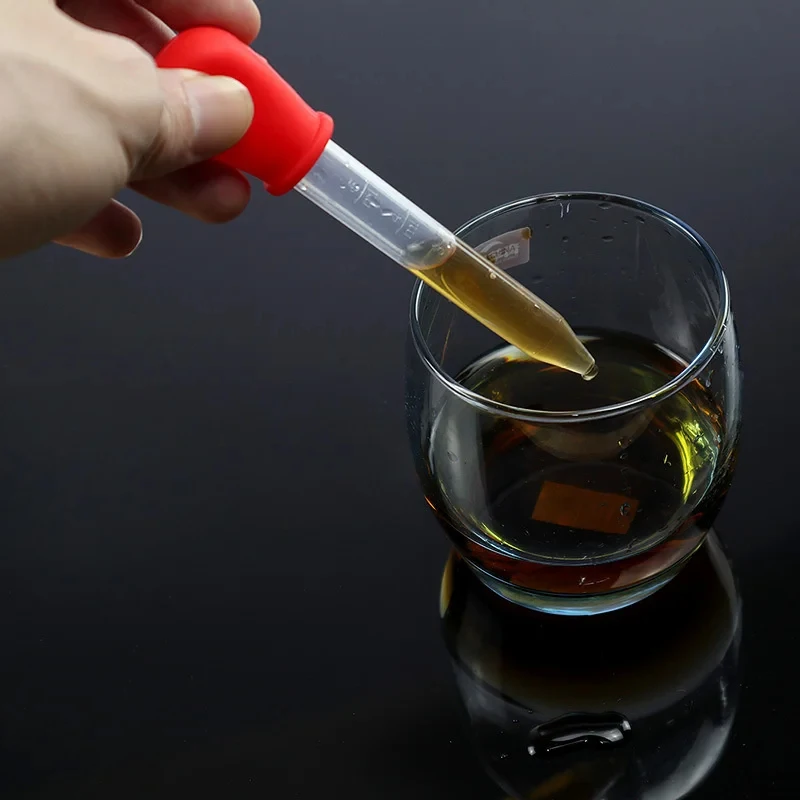 1-20Pcs Silicone Graduated Dropper, Pipettes Transfer Eyedropper With Bulb Tip For Candy Oil Kitchen Gummy Making