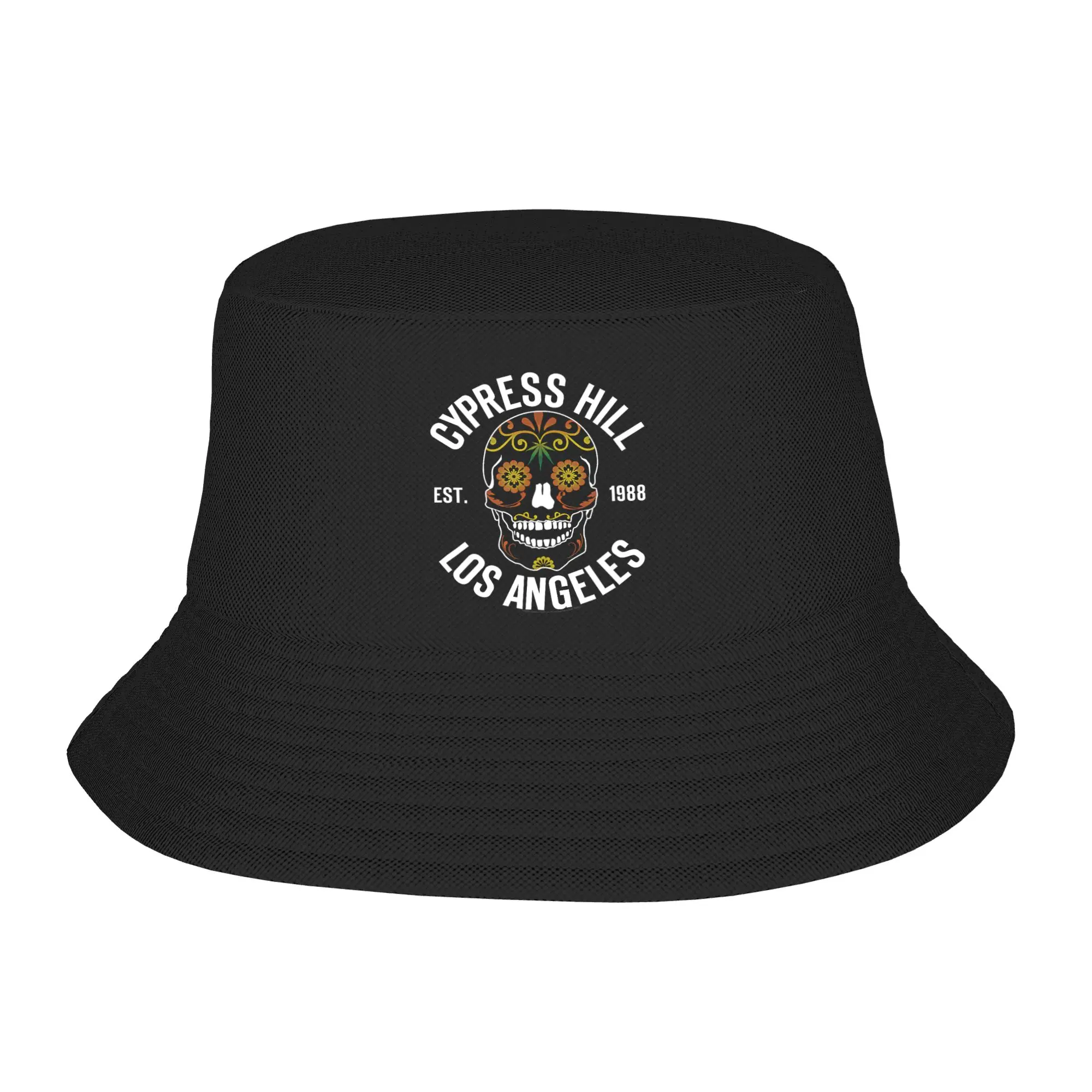 Cypress Hill Till Death Do Us Part Bucket Hat Breathable Fisherman Hats Spring Casual Fishing Caps Hip Hop Graphic Sunscreen Hat