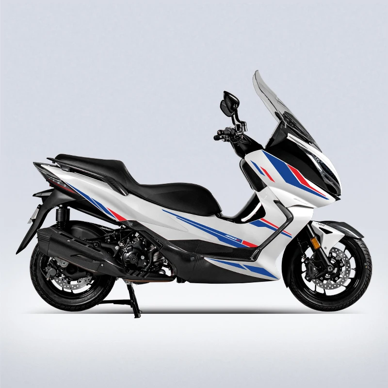 Used For ZONTES 350E Motorcycle Fairing Stickers Kits Bike Accessories Paint Parts Area Pattern Decoration Decals
