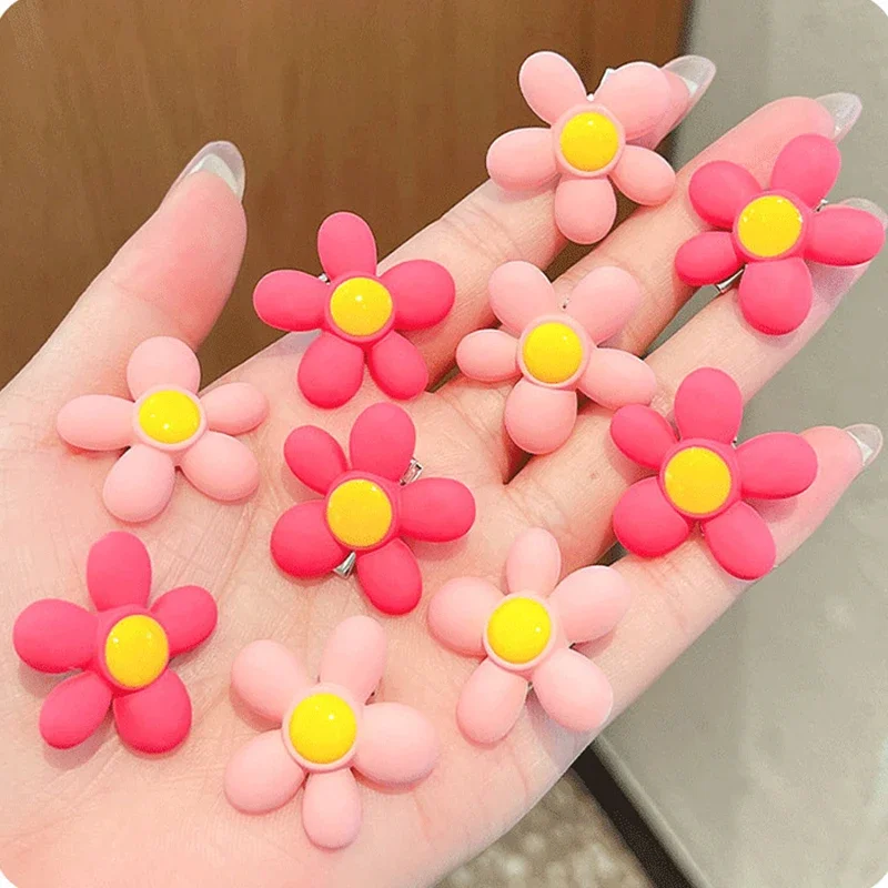 Pinces à cheveux roses pour filles, filles, pinces à cheveux cassées, accessoires pour cheveux coréens ins, coiffure