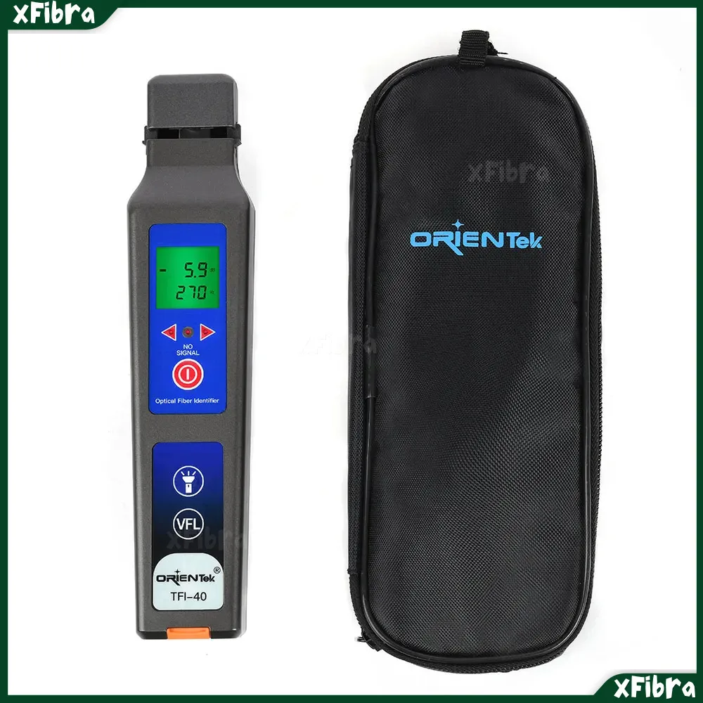 Orientek TFI-40 معرف الألياف البصرية الحية كاشف حركة المرور جهاز اختبار الألياف البصرية معرف الألياف