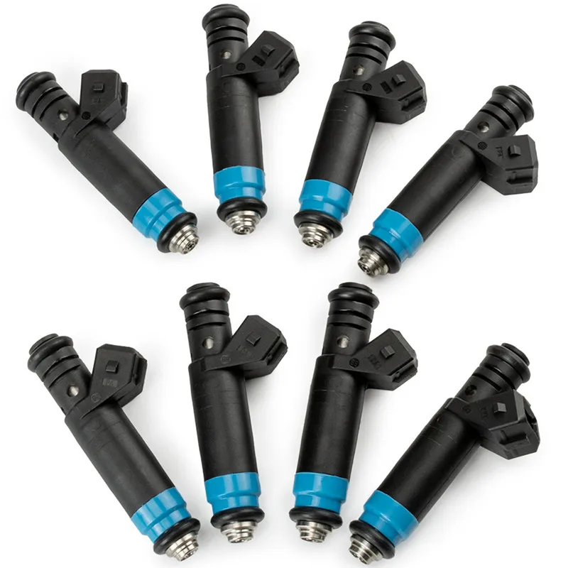 

4/8PCS Fuel Injectors For Buick For Ford For BMW Deka 80LB 850cc 1000cc EV1 Siemens OEM # FI114992 FI114991 XZGC5009 109991 80-8