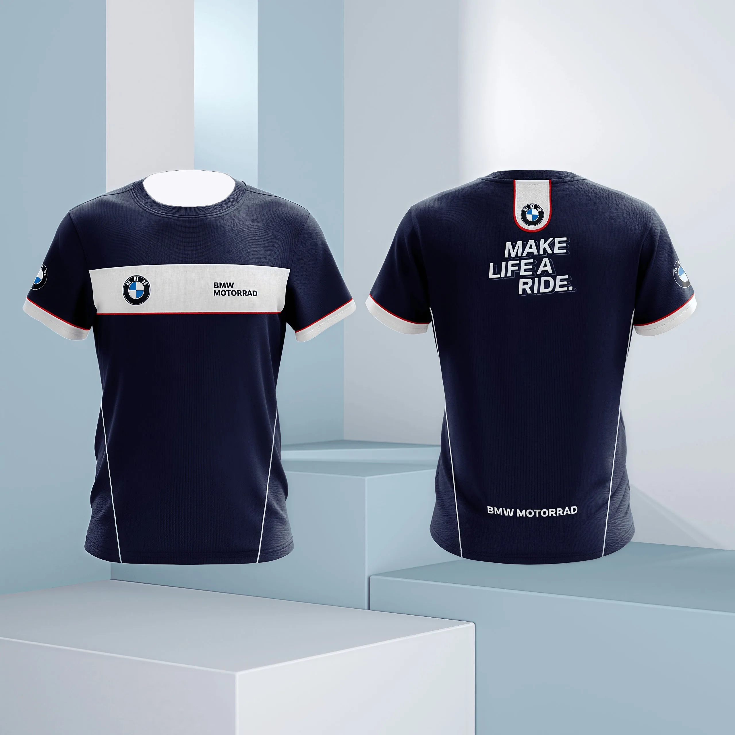 

BMW новая мужская быстросохнущая футболка для спорта на открытом воздухе, высококачественная повседневная футболка с короткими рукавами для внедорожных тренировок, мото