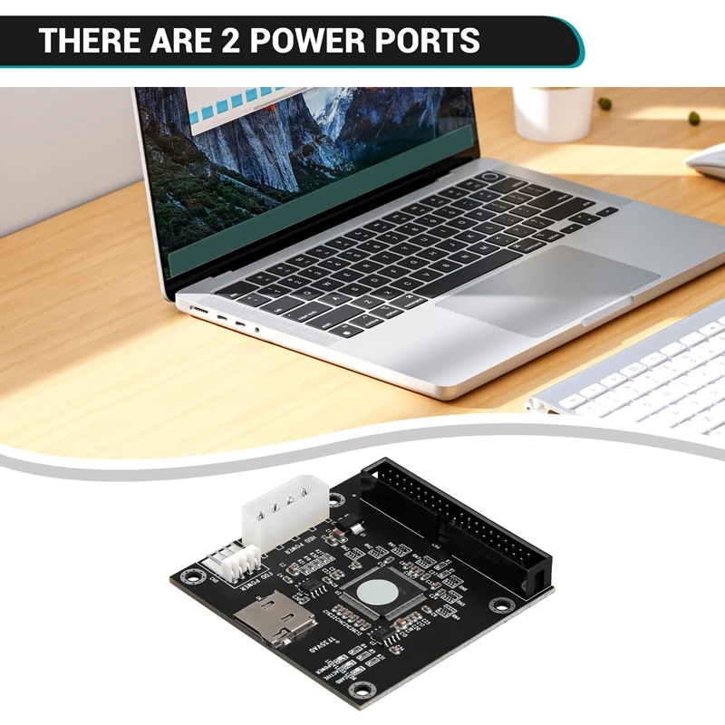 Karta adaptera TF na 3,5 cala IDE do notebooka MICRO-SD na IDE TF na IDE 44Pin karta adaptera dysku twardego