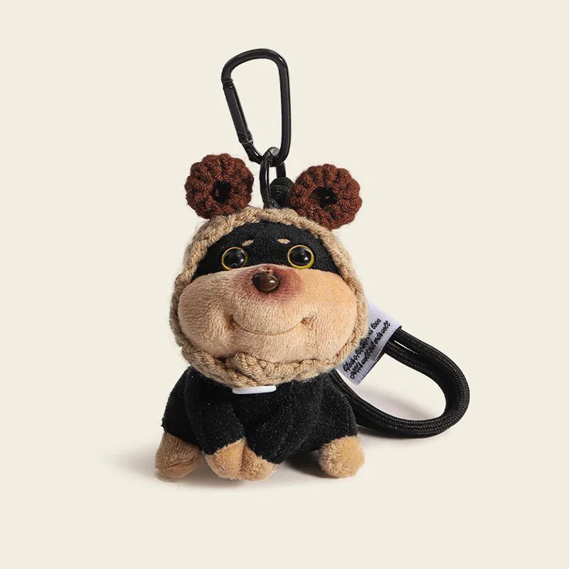 

Cute Bee Dog Bag Pendant Plush Doll Keychain Backpack Cute Pendant Premium Doll