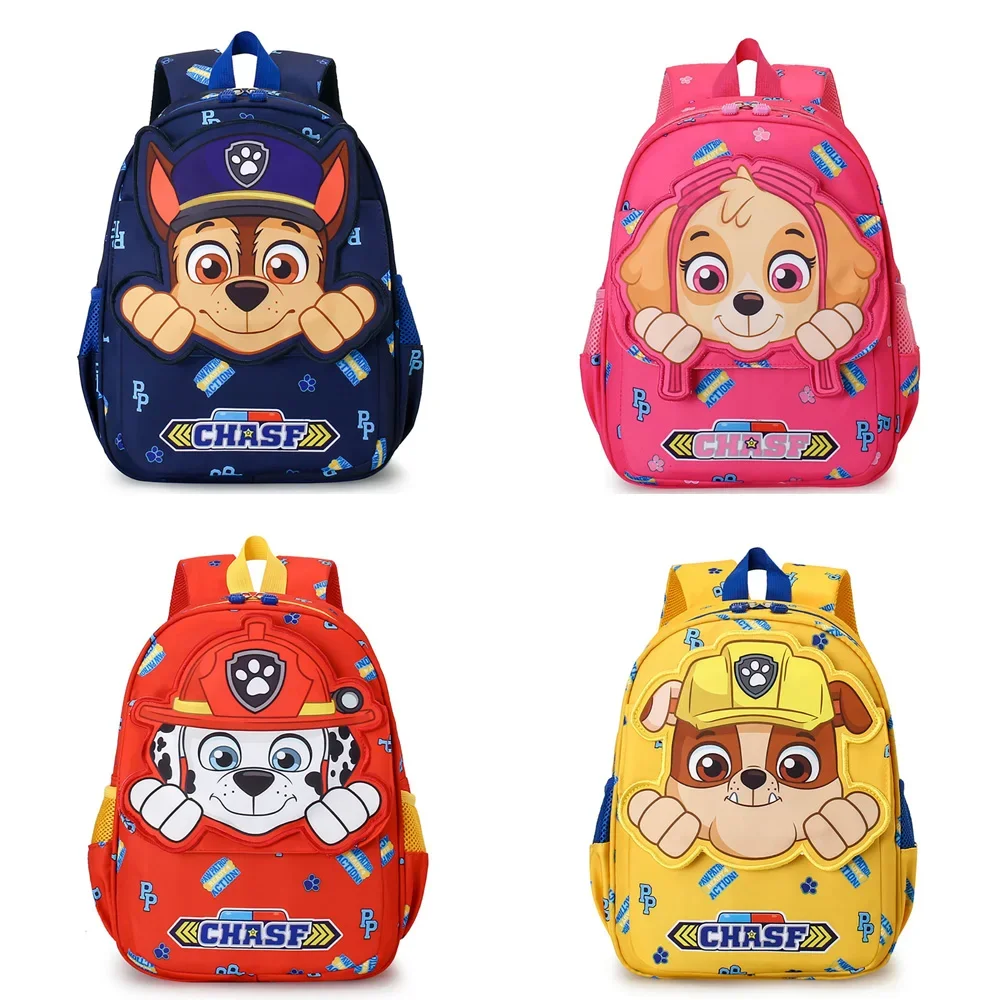 PAW Patrol Kawaii Marshall Skye Rubble Chase Children\'s Backpack Cute Cartoon Kindergarten Schoolbag Birthday Gifts For Boy Girl