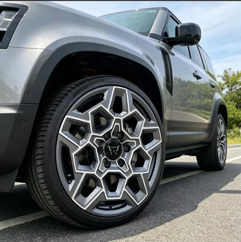 Factory Hot Sell Forged  Hub Customize 17 18 19 20 21 22 Inch Aluminum Suv off Road Wheels G un Grey Alloy Factory Hot Sell