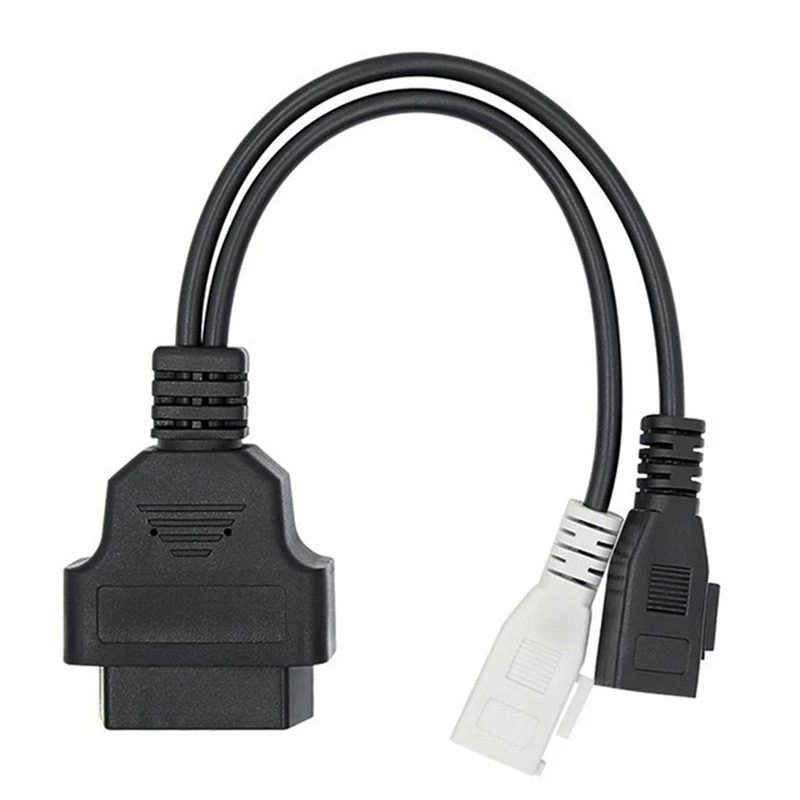 

Connection 2X2 Pin To 16 Pin OBD2 Diagnostic Adapter Cable For- Durable For- For VAG For Seat For Skoda