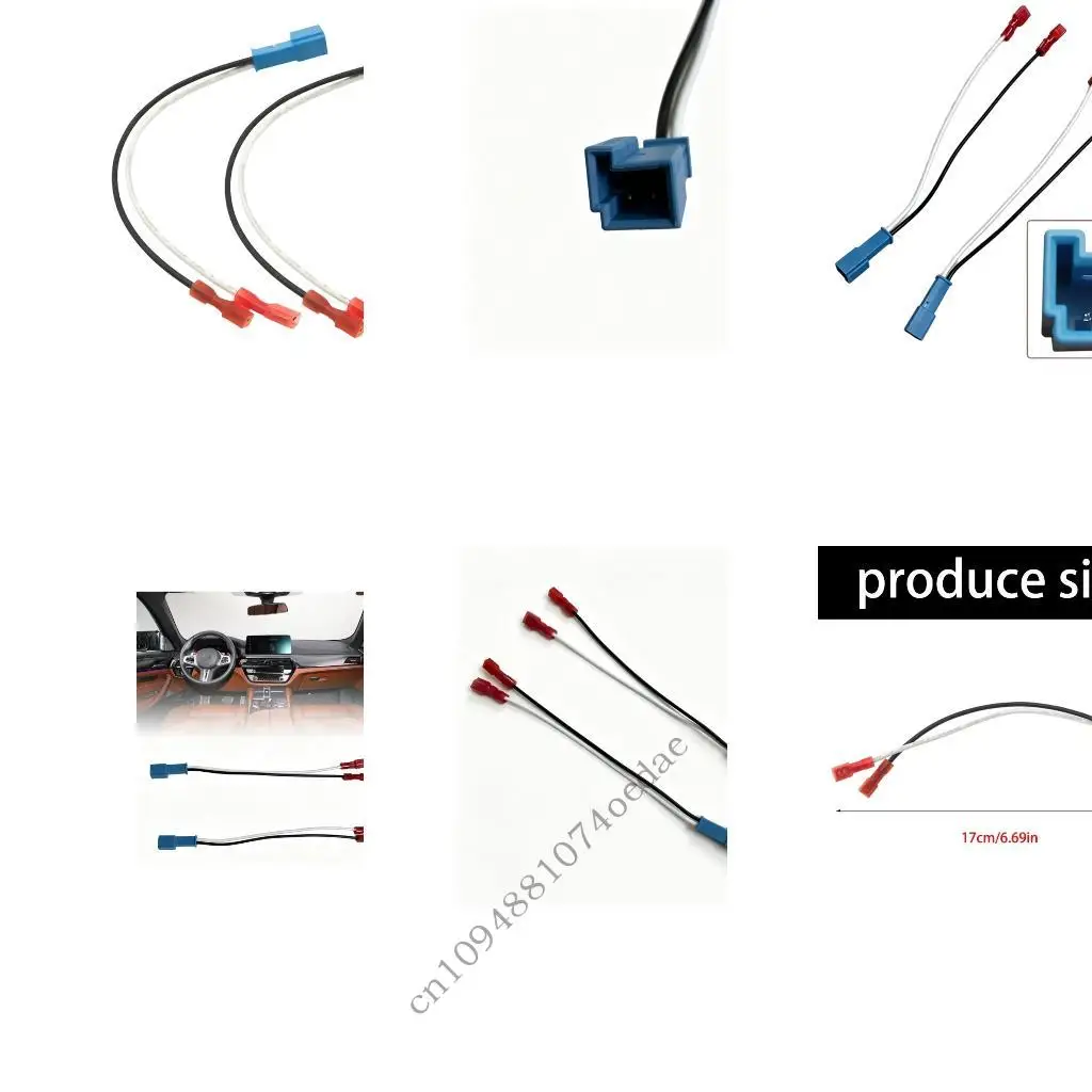 Direct Fit Speaker Wiring Harness For E90 E91 E92 E93 F30 Simple Installation 