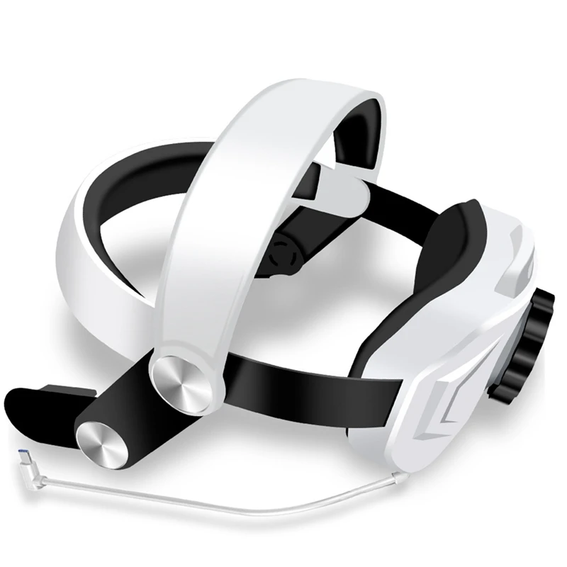 

Регулируемый перезаряжаемый ремешок для Oculus Quest 2, VR-гарнитура, стеклянные аксессуары