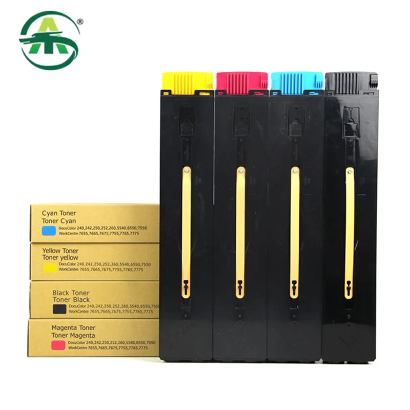 1PCS DC240 DC6550 Toner Cartridge For Xerox DC240 242 250 252 260 WC7655 7665 Compatible Toner Powder