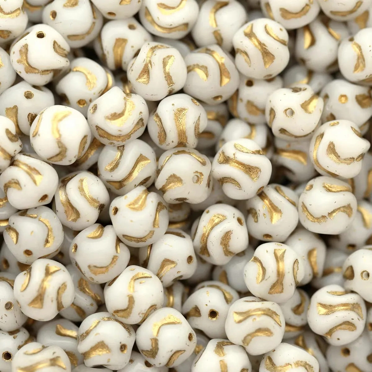 50pcs  8mm (Multiple Colors) Handmade Glass Beads Bracelet Necklace Earring Scatter Pieces DIY Semi-finished Production