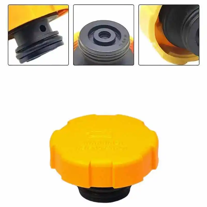 سيارة دائم البلاستيك الأصفر توسيع غطاء خزان المياه ل فوكسهول أوبل أسترا H كورسا D فيكترا سيجنوم زافيرا 9202799 1304677