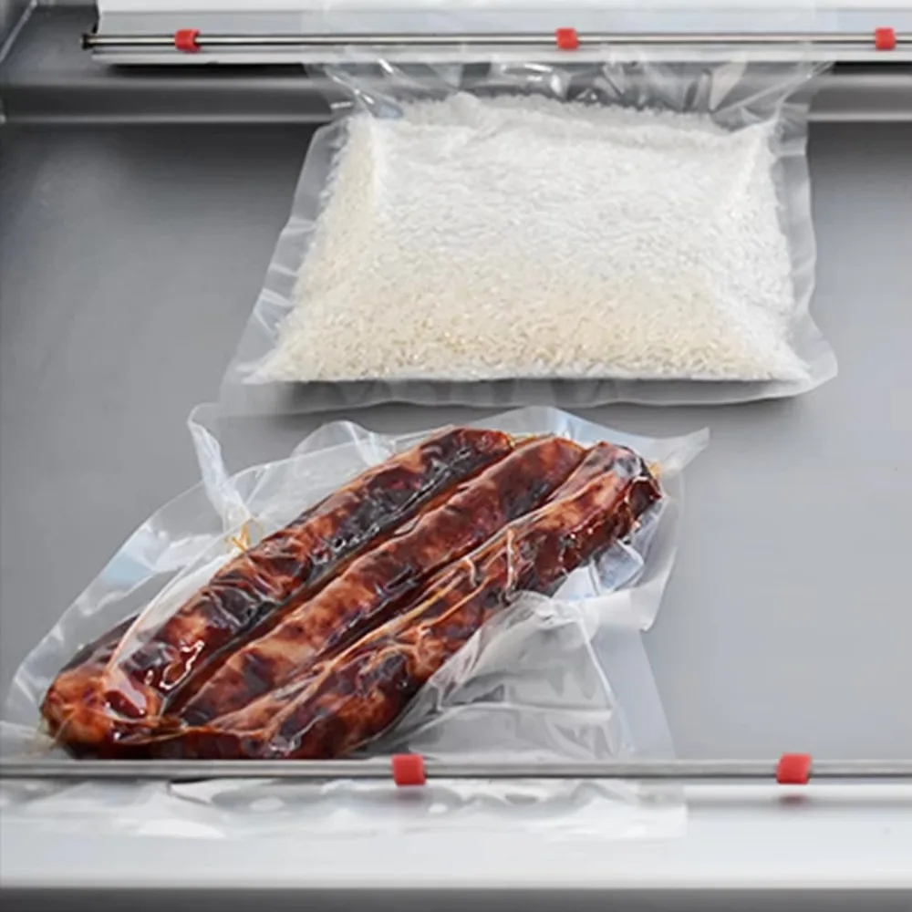 Industrial Double Chamber Vacuum Sealer Commercial Food Meat Vacuum Packager Packing Sealing Machine DZP800/2SB