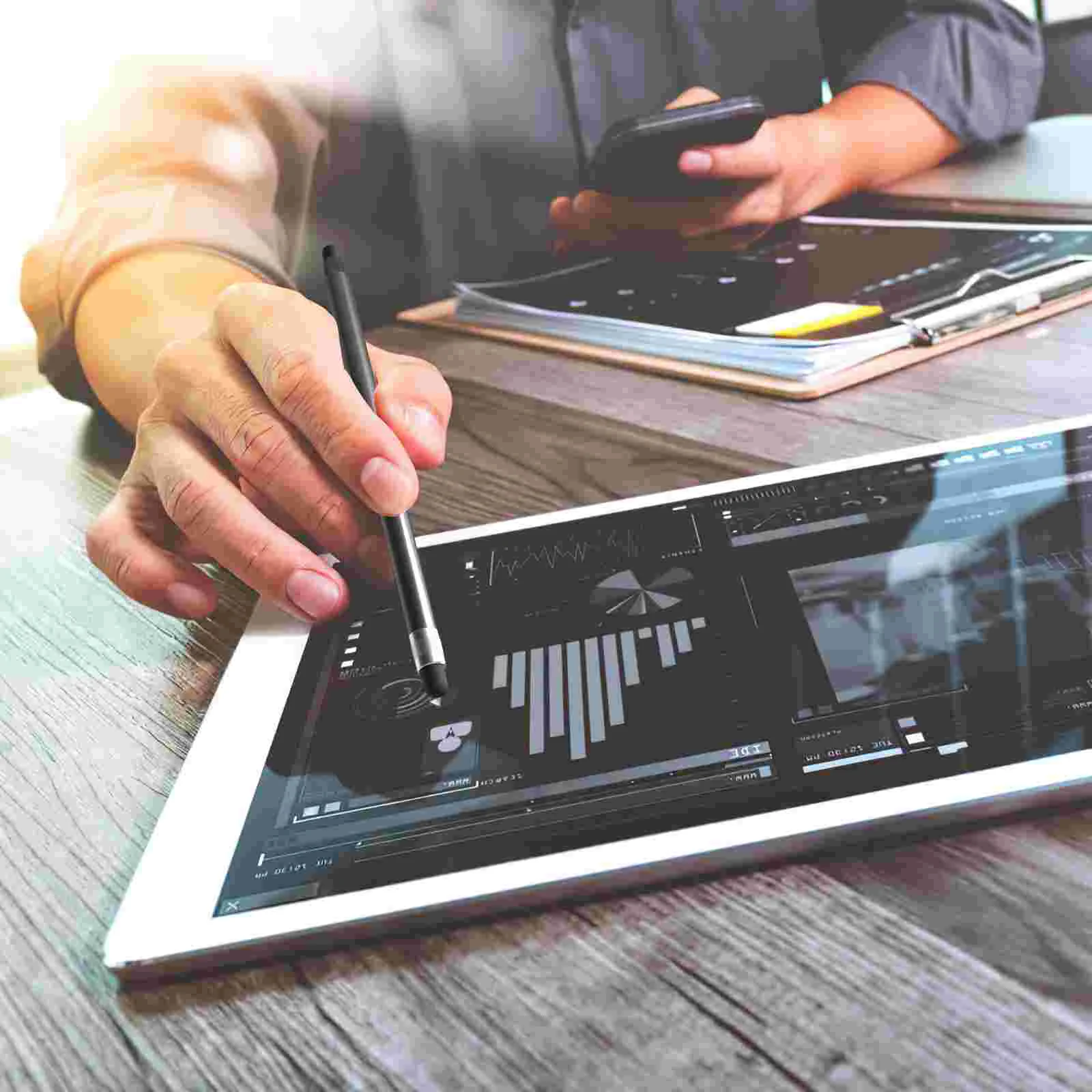 15 Pcs Replacement Rubber Tips Stylus for Conductive Touch Pen Screen Cover Silicone Caps