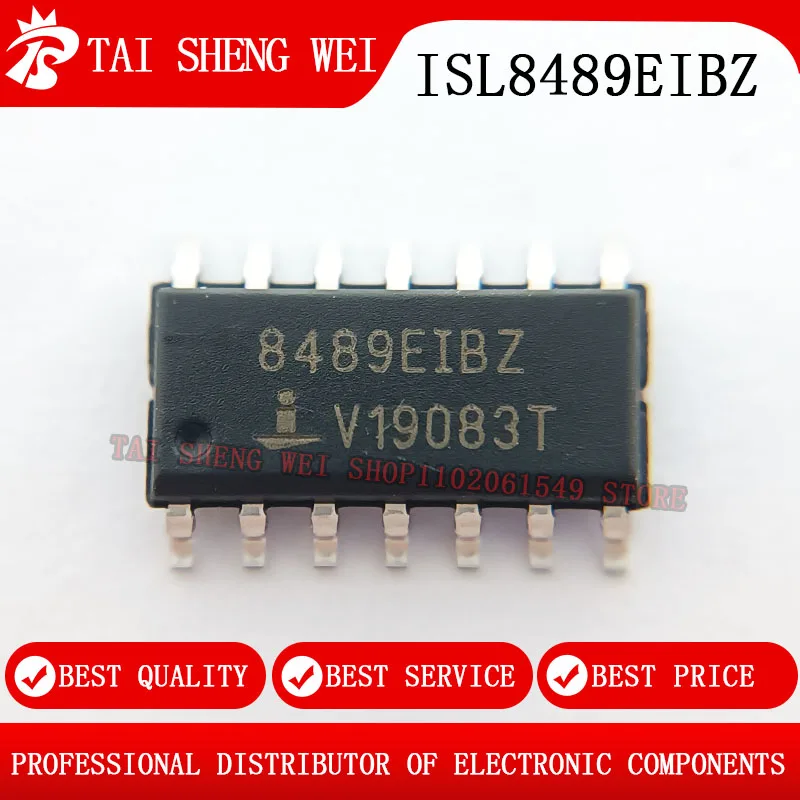 5pcs ISL8489EIBZ 8489EIBZ ISL8489 8489 SOP-14 IC New original