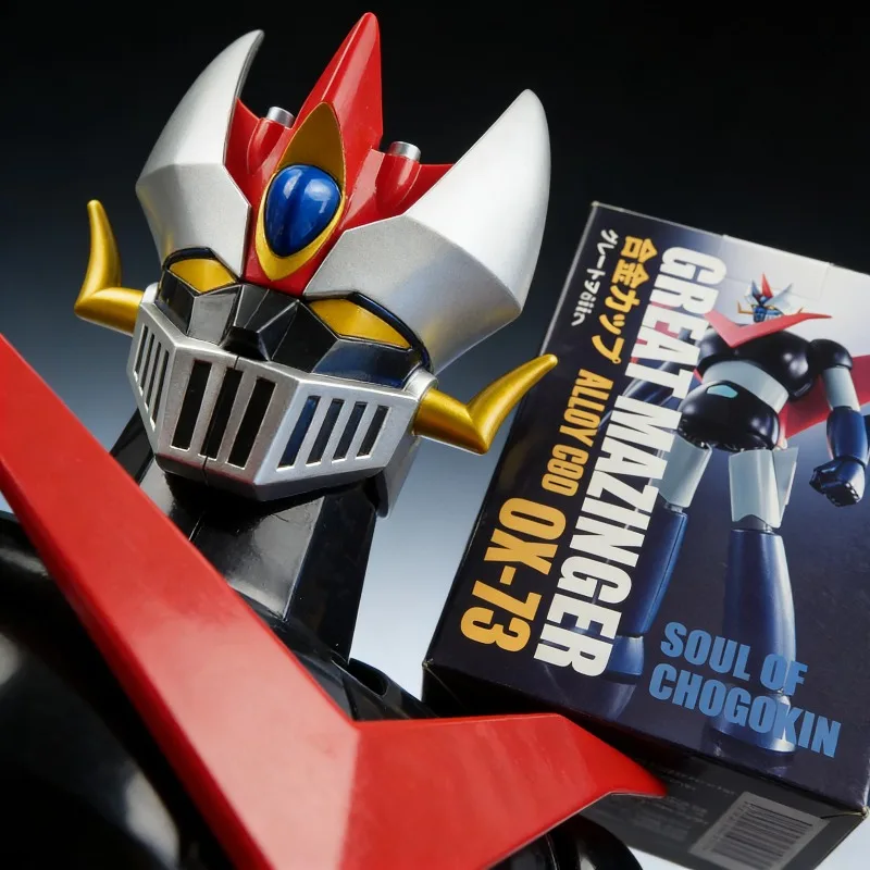 Cartoon Anime Mug Japanese Anime MAZINGER Z Transformation Robot Coffee Mugs 304 Stainless Steel Cup Unique Decorative Water Cup