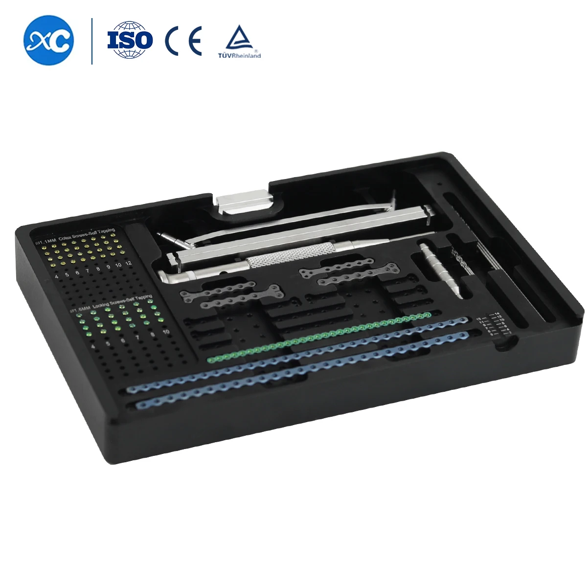 China Manufacturer Veterinary 1.6mm ALPS Animal Pet Bone Fracture Reconstruction Mini Locking  Plate Instrument