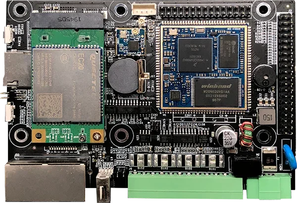 Gateway device IDO-SBC6Y15 IMX6ULLIEC processor smart motherboard  support wifi and ble module with 4G industrial router