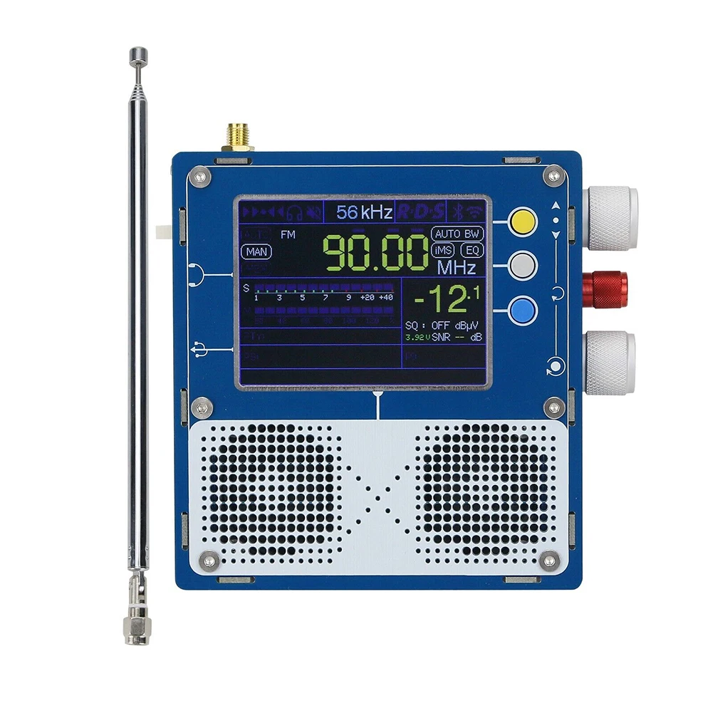 พรีแอมพลิฟายเออร์ในตัว TEF6686บวก5.0-LNA 3.2 "เครื่องรับสัญญาณวิทยุอุปกรณ์1.18 FM/MW/HF