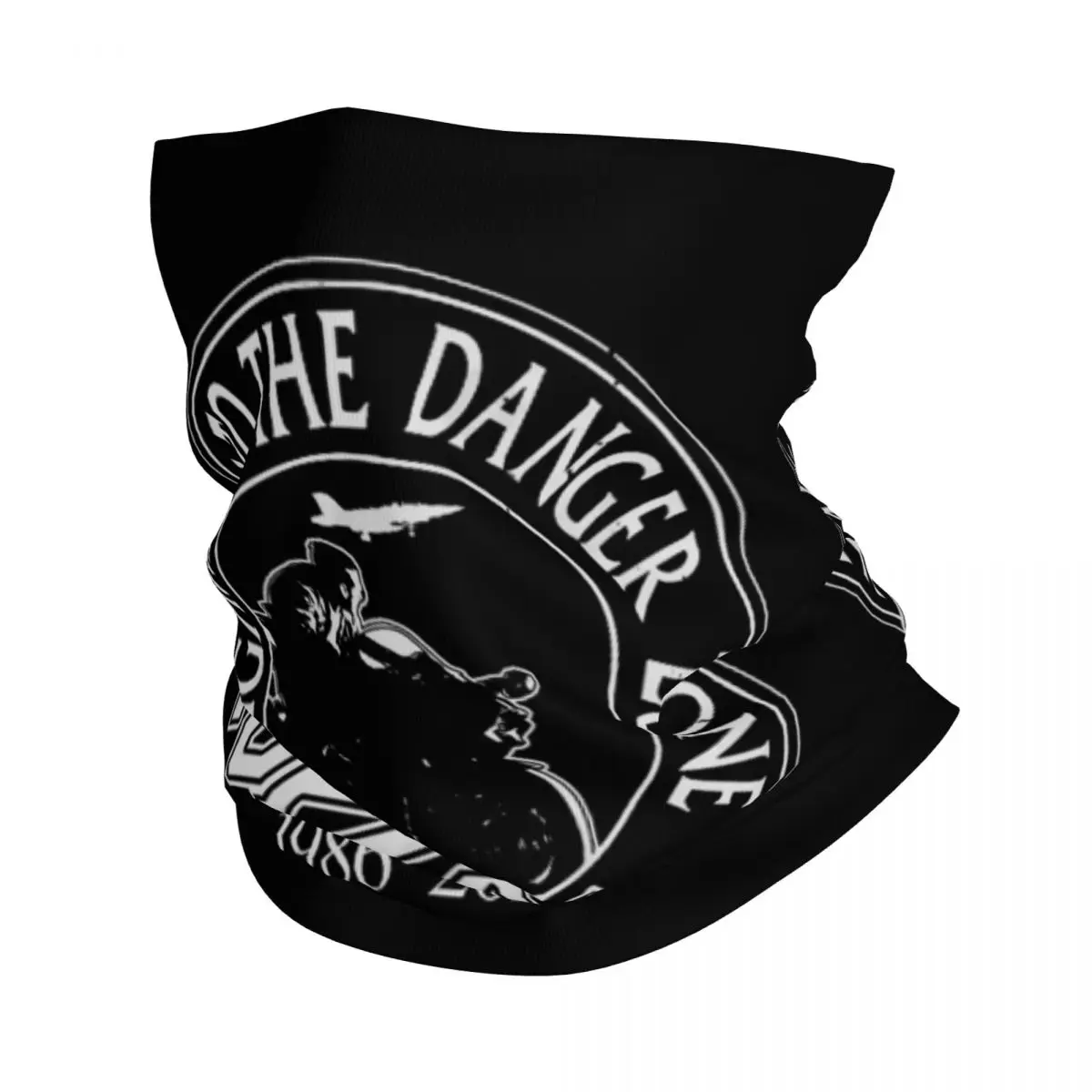 Highway To The Dangerzone Top Gun Bandana cuello polaina estampada, pasamontañas, bufanda mágica, diadema cálida para correr, Unisex, lavable para adultos