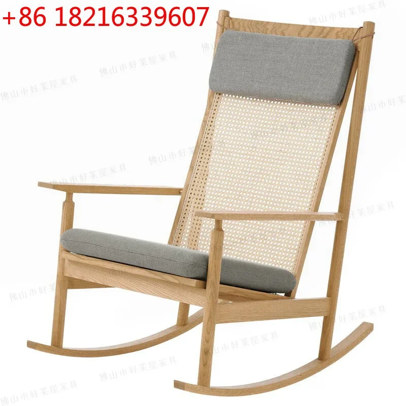 TAO Nap recliner, designer backrest, free chair, retro rattan chair