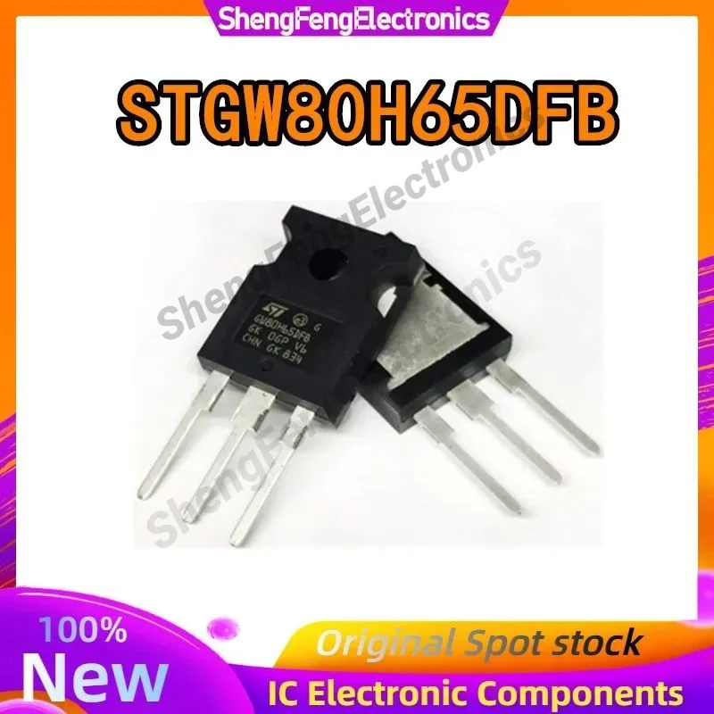 

10PCS STGW80H65DFB GW80H65DFB TO-247 IC Chip 100% New Original in stock