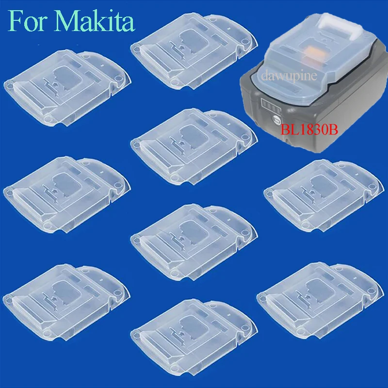 10 PCS Li-ion Battery Dust Cover For Makita For Dewalt For XR For FlexVolt 18V 20V 60V DCB200 DCB183 DCB609 Sheath Shield Case