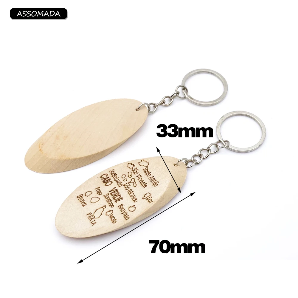 Wood Cape Verde Keychains Ilha Cabo Verde Key Chains For Women Men Gift Travel Souvenir No Stress Caboverdiano Chaveiro