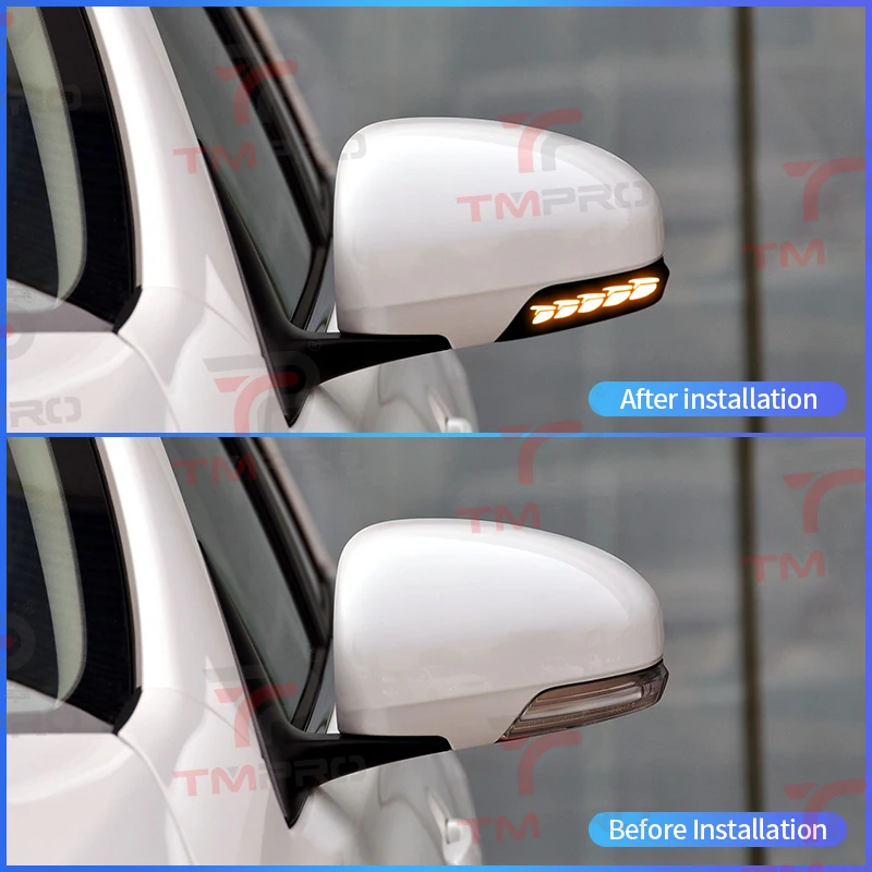 Side Mirror Flashing Light Dynamic Turn Signal Light for Toyota PRIUS ZVW30 2009-2012 CAMRY ACV40 GSV40 09-11 Euro Market 2pcs view 2