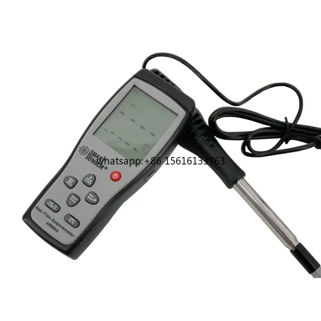

AR866A Smart Sensor Ar866a Hot Wire Thermo-anemometer Air Flow Tester Wind Speed Meter