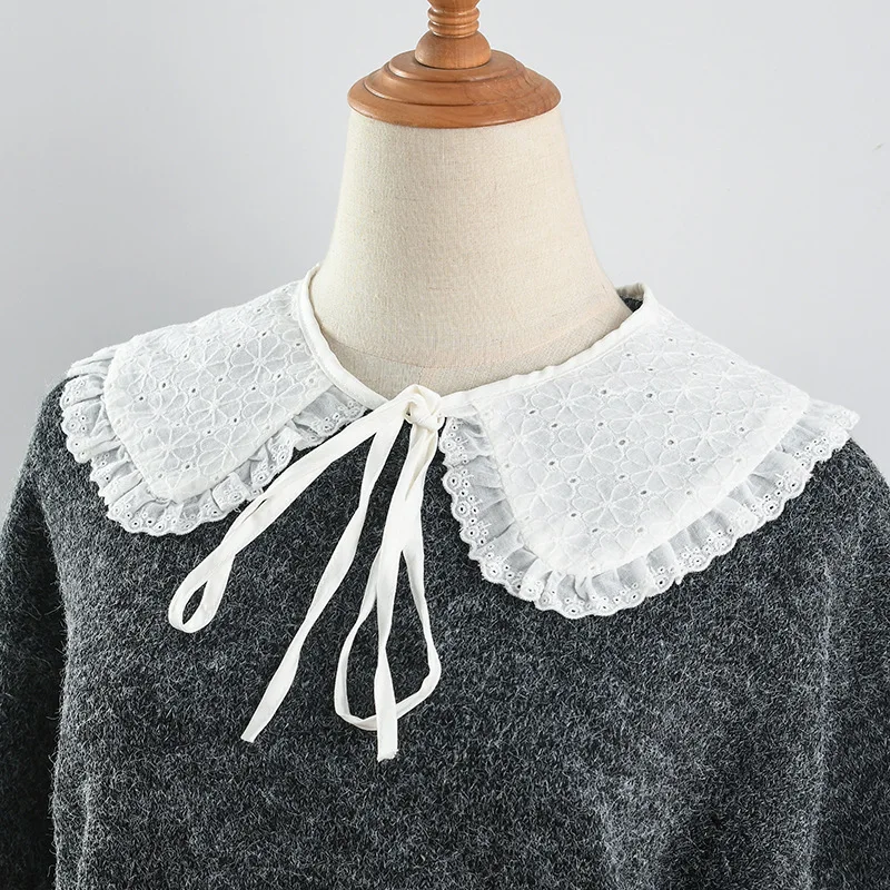 طوق وهمية الكورية للنساء ، شال صغير ، طوق كاذبة الزخرفية ، يلتف الكتف ، الرأس ، اكسسوارات الملابس #2