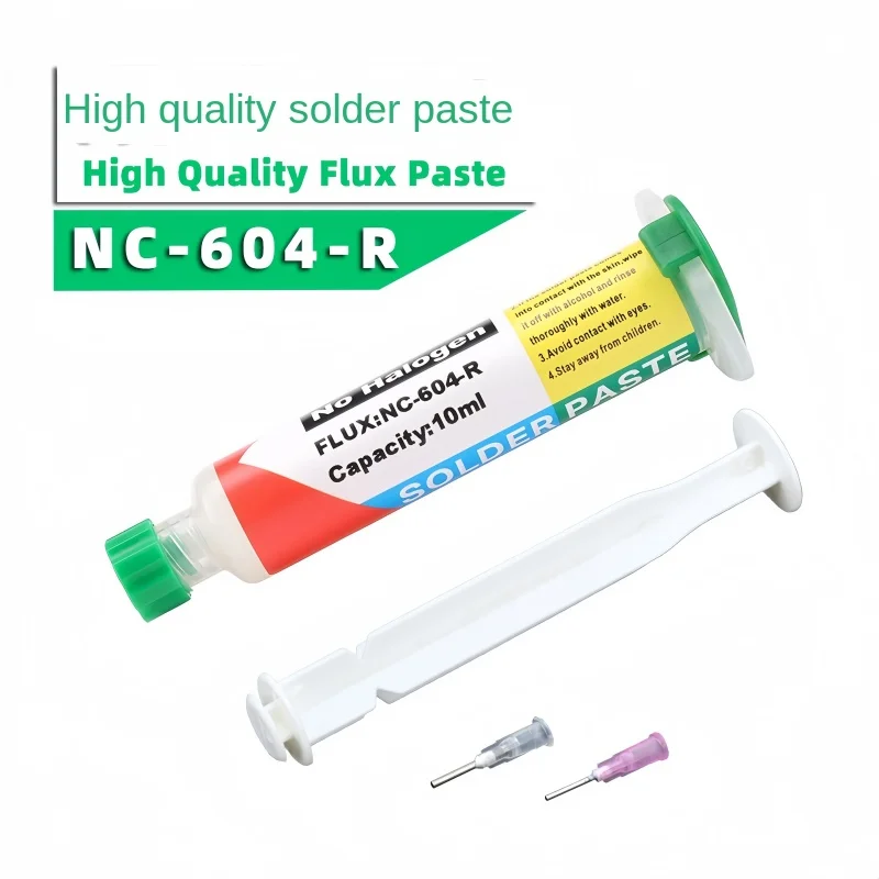 NC-604-R BGA Solder Paste Flux High Activity Solder Oil for Mobile Phone Chip PCB SMT Soldering Repair