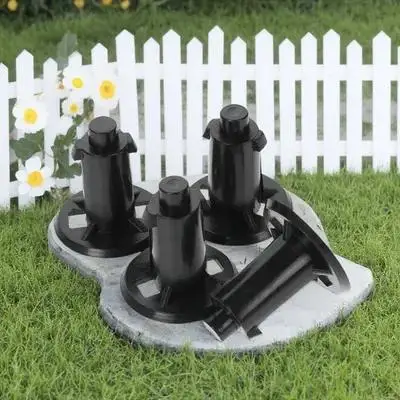 4pcs Scale Feet Plastic Weighing Tray Supplies Pan Replacement Leveler Foot for Scales Stable Support Easy Installation view 6