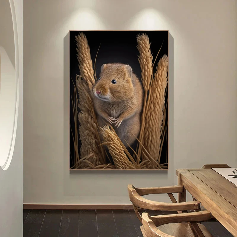 Modern Abstract Animal Lion Leopard Deer Posters and Prints Canvas Painting Wall Art Wild Animals Pictures for Living Home Decor - Image 4