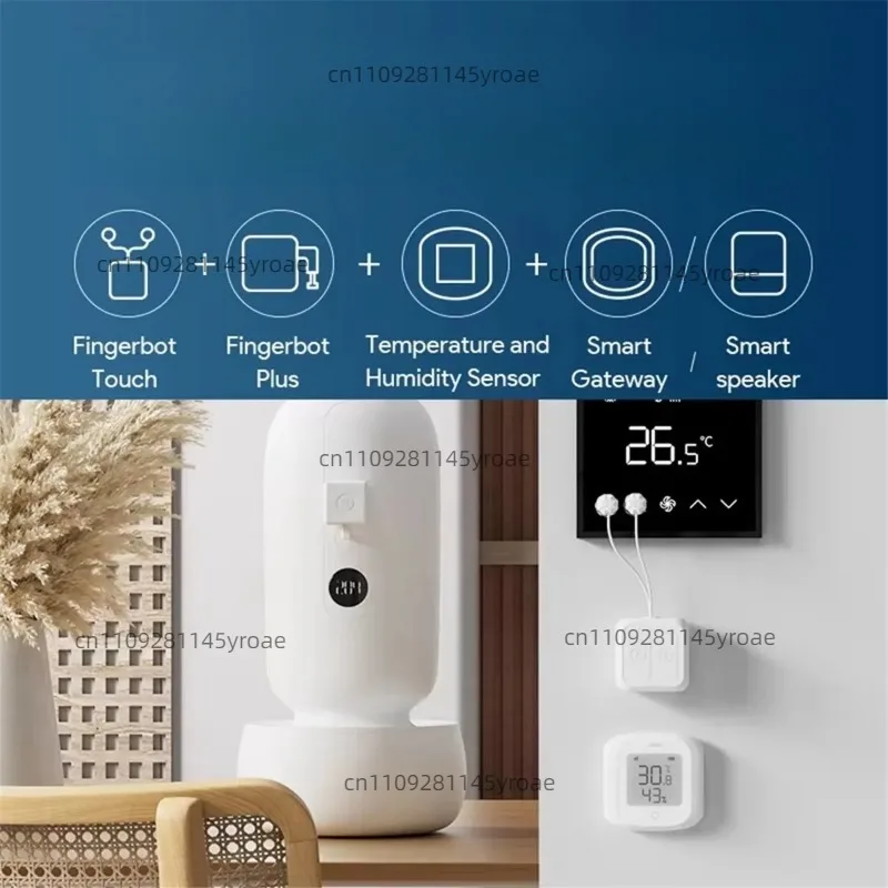 FOR BLE Wireless Button Actuator, Smart Life App Control, Compatible With Alexa Google Home