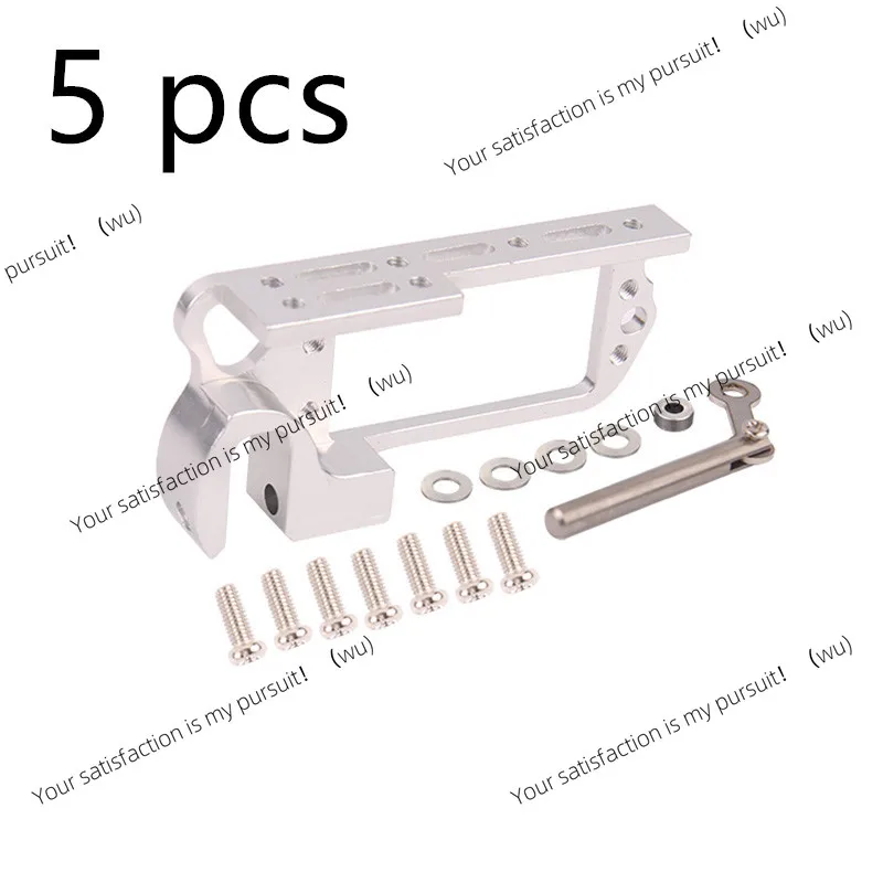 

5 шт. алюминиевый переключатель устройства для броска, серводиспенсер, адаптер для дронов, система подачи воздуха для сервопривода MG995, 25 т, сервопривод