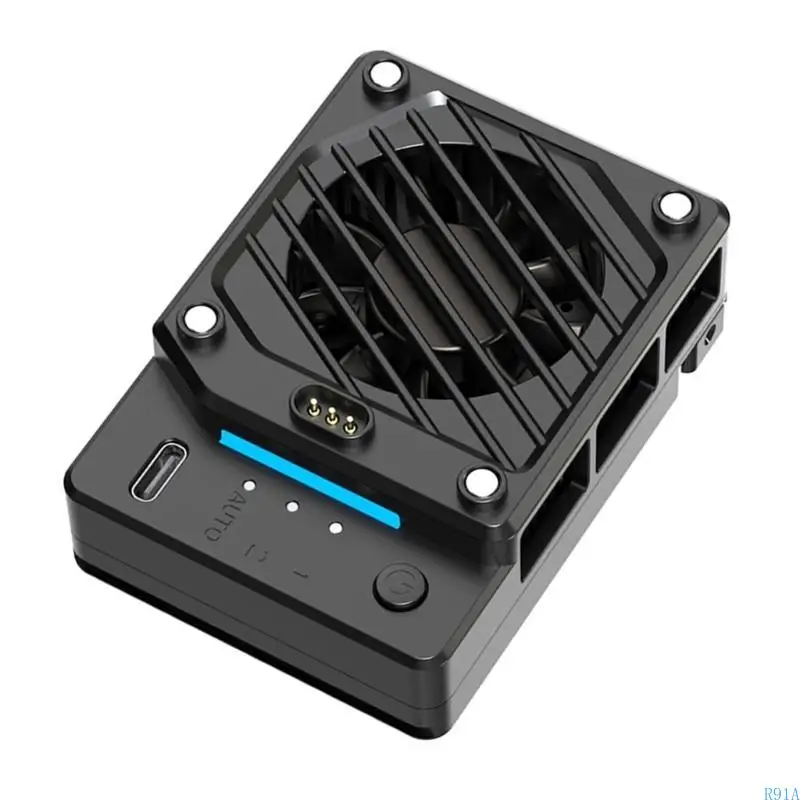 

R91A Quiet Semiconductor Radiators Camera Heatsink Coolers Fan for A6700 A7M4 A7C A7CII