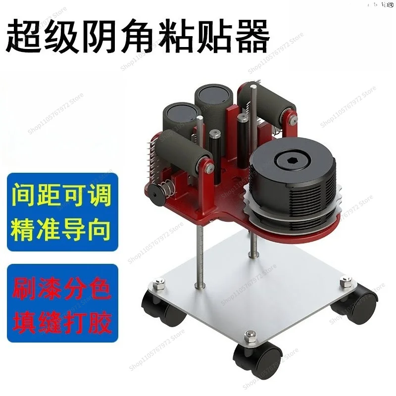 For inner corners and paper masking, paper sticker, curtain wall doors and windows, gluing, painting, color separation,