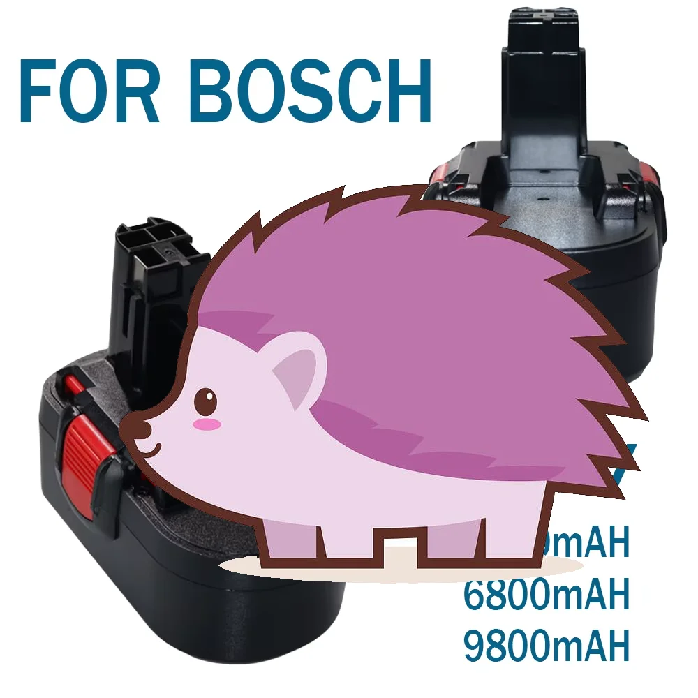 

18V 4.8/6.8/9.8Ah Remplacement Battery For Bosch BAT025 BAT026 BAT160 2607335277 2607335535 2607335735 PSR 18 VE-2 GSR
