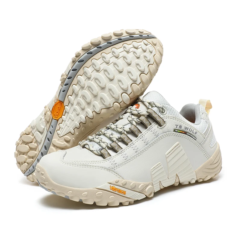 HIKEUP Hiking Shoes Men Anti-skid Outdoor Camping Sports Shoes Comfort Trekking Sneakers Breathable Trail Male Safety Footwear