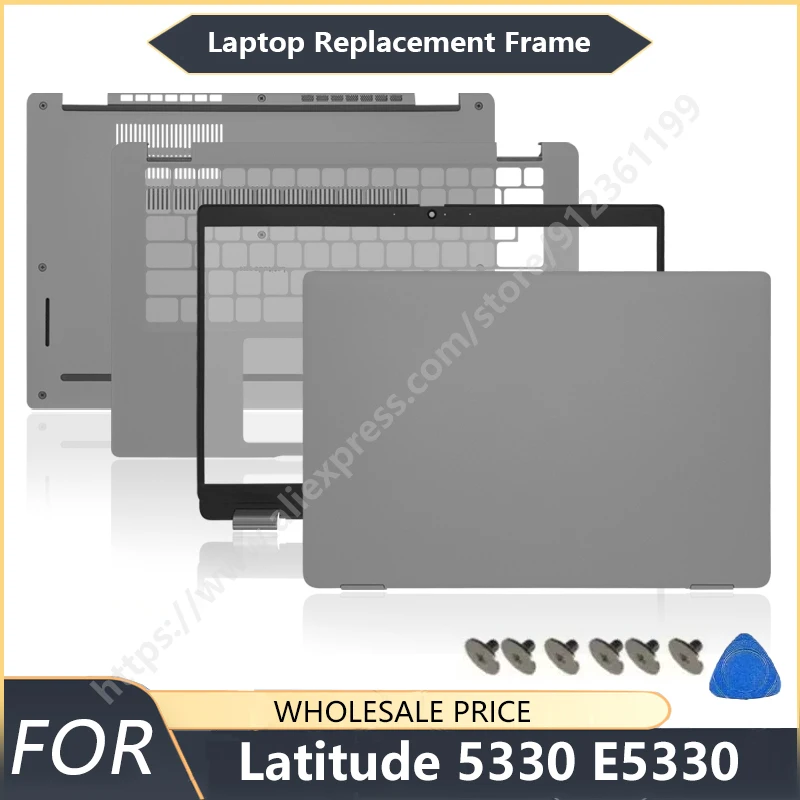 

NEW For Dell Latitude 5330 E5330 Laptop LCD Back Cover Front Bezel Palmrest Bottom Case Laptop Frames