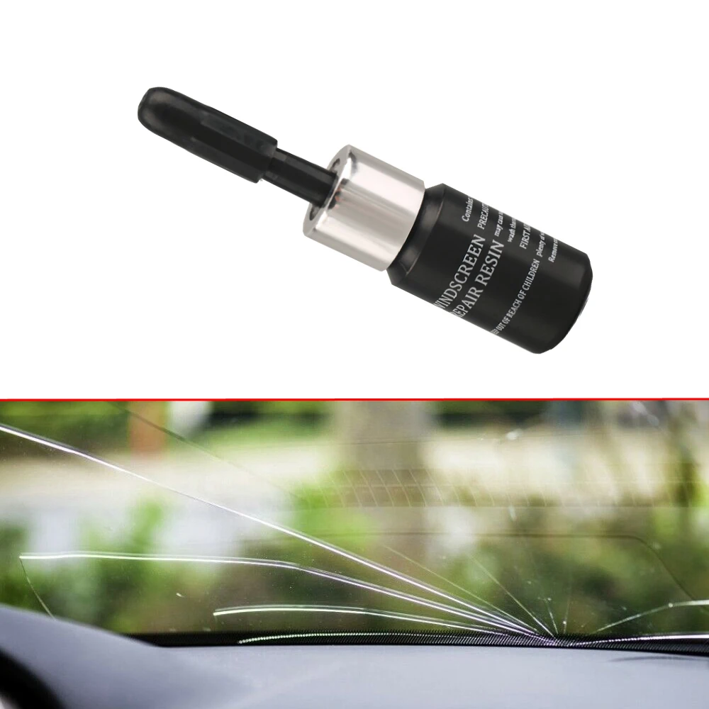 

1SET Car Glass Scratch Crack Repair Tool Car Window Phone Screen Repair Kit Glass Curing Glue Auto Windshield Cracked Restore