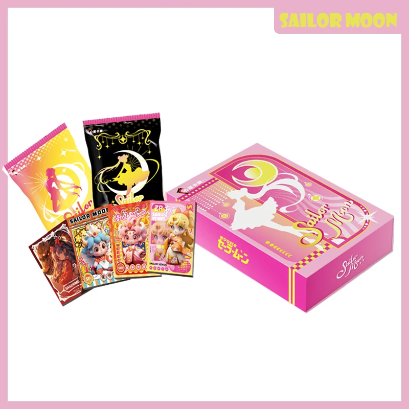 

2024 New Sailor Moon Anime Cards 30th Anniversary Limited Edition Collection Beautiful Girl Hobbies Card Boys Christmas Gifts