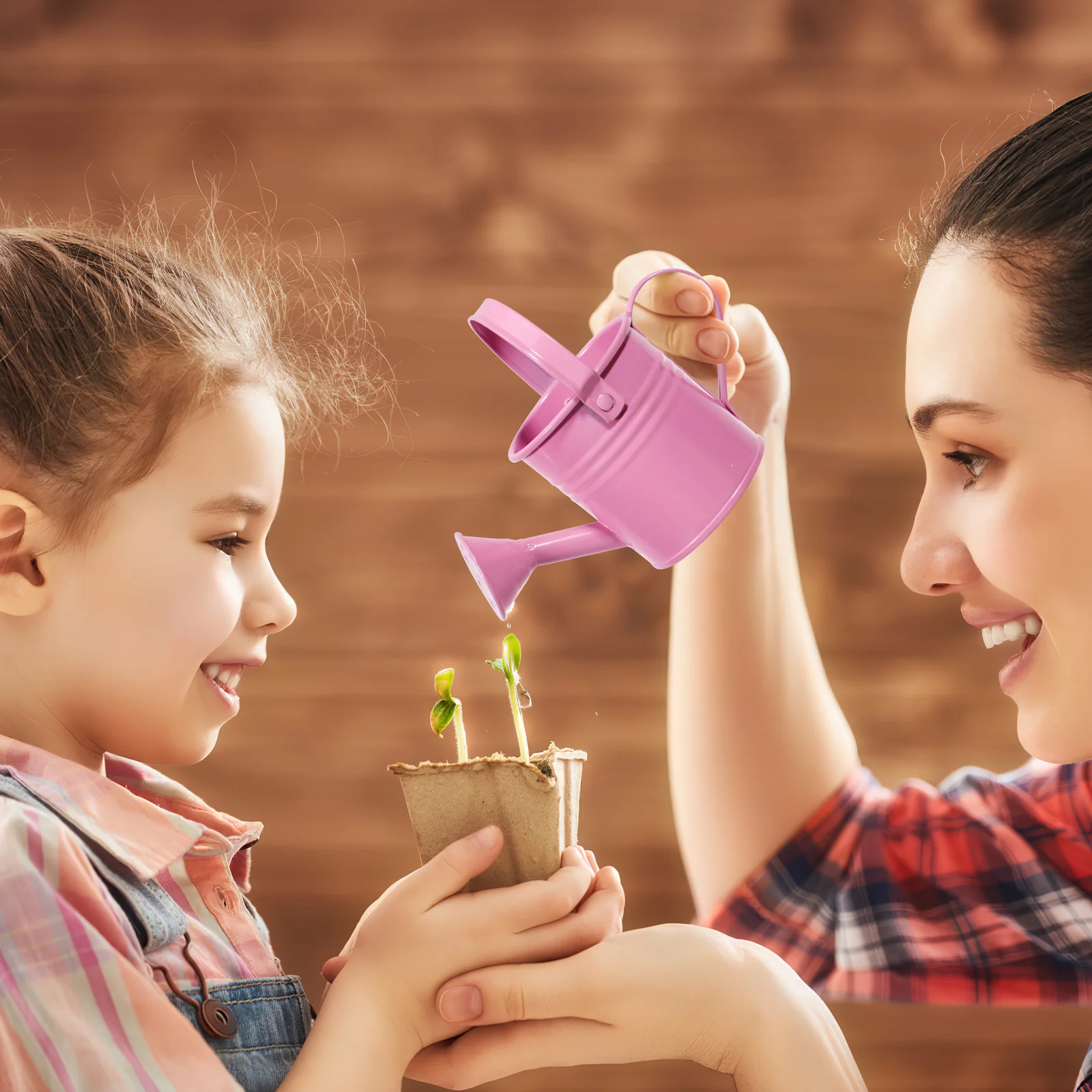 

5 шт. детский пластиковый горшок премиум-класса, большая емкость, длинный носик для комнатных и уличных растений, домашний сад, утолщенное основание, герметичное