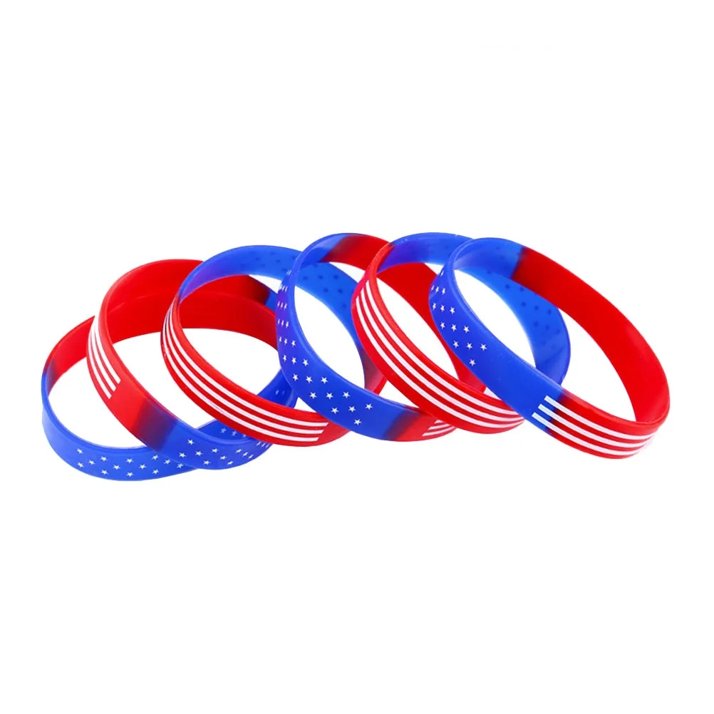 

20pcs Bracelets Eco Friendly Silicone Sports Cute Women Silicone Bracelet Waterproof Gifts Women Men Kids Party Favor