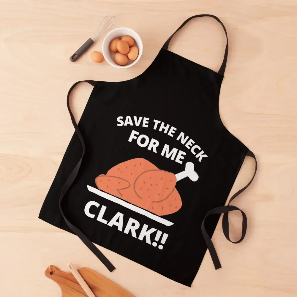 

Save the neck for me Clark Apron Costume Waiter for kitchen useful home women kitchen item Apron
