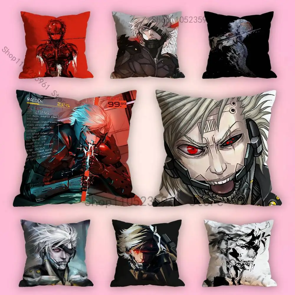 

R-Raiden Pillow Cases for Bedroom Living Room Sofa Home Decor Polyester Cushion Cover with Zipper